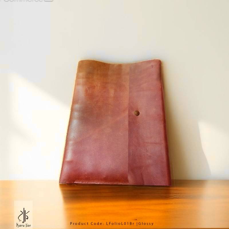 Personalized Leather Portfolio, Handmade Schedule Folio, Business Folder, Organizer Folder, Gift for Father/Boss/Special.