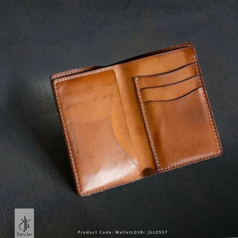 Handmade Leather Wallet for Men, Bifold Wallet with Multiple Card & Document Pockets, Genuine Leather, Premium Gift.