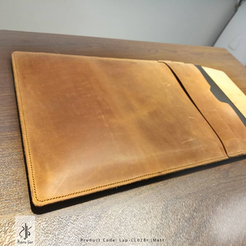 Personalized Handmade Laptop Cover, Leather Sleeve, Laptop Leather Case, Leather Laptop pouch.