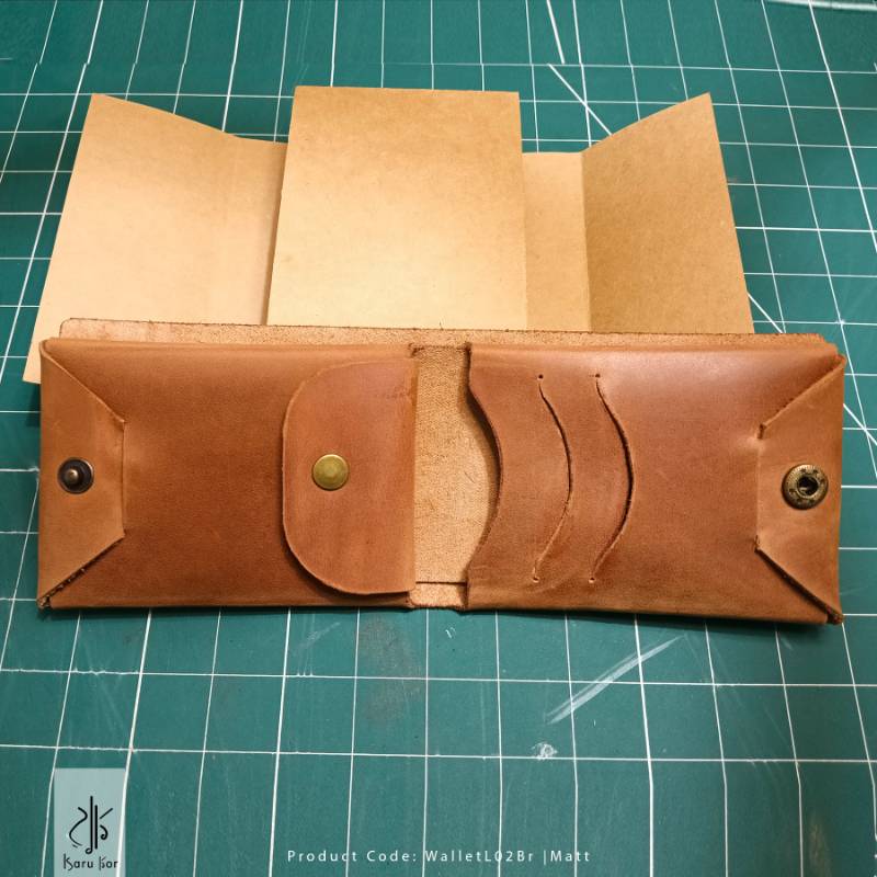 Personalized Handmade Leather Wallet for Men, Small Bifold Wallet with Card, Coin & Bill Pockets, Genuine Leather Wallet, Premium Gift.