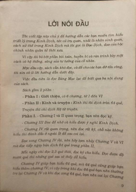 KINH DỊCH ĐẠO CỦA NGƯỜI QUÂN TỬ
