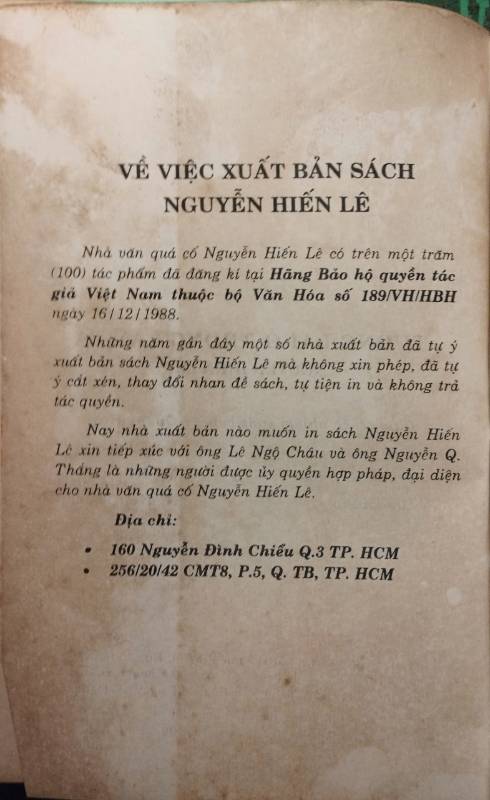 TƯƠNG LAI TRONG TAY TA