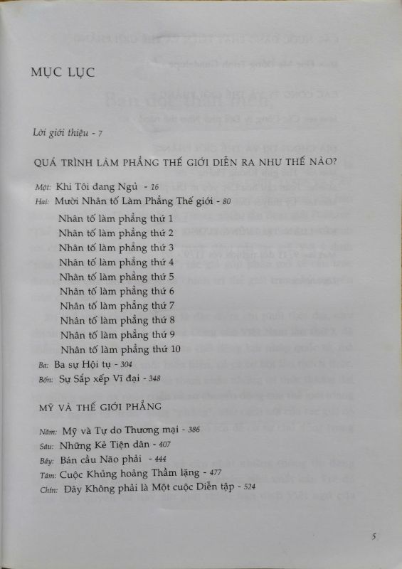 THẾ GIỚI PHẲNG