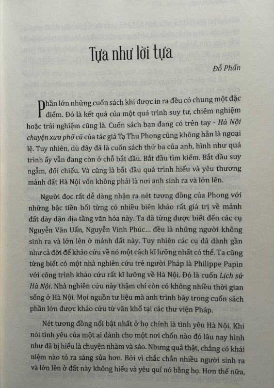 HÀ NỘI CHUYỆN XƯA PHỐ CŨ