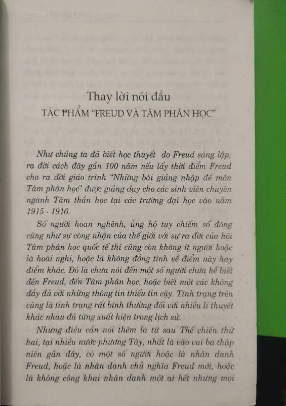 S.FREUD TÂM PHÂN HỌC