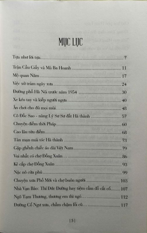 HÀ NỘI CHUYỆN XƯA PHỐ CŨ