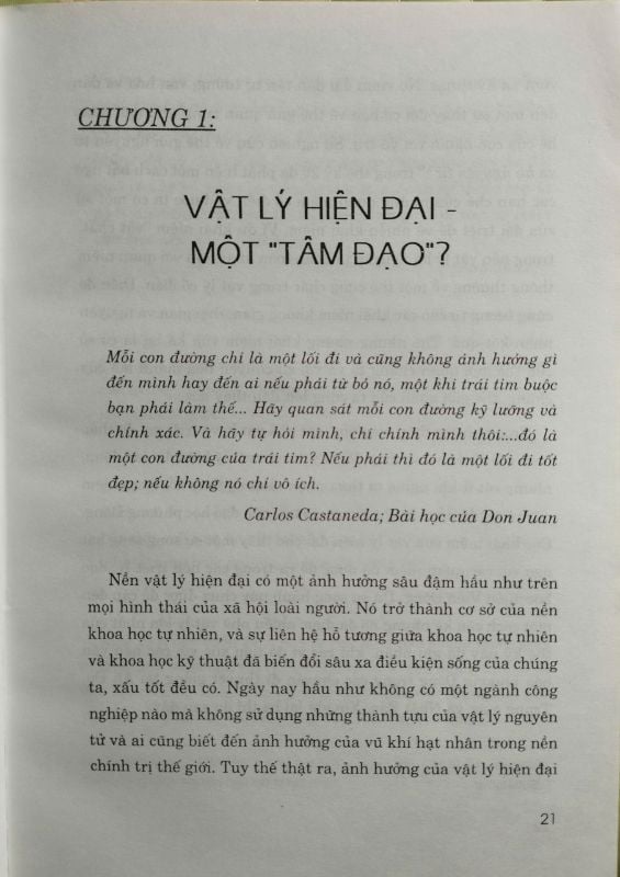 ĐẠO CỦA VẬT LÝ