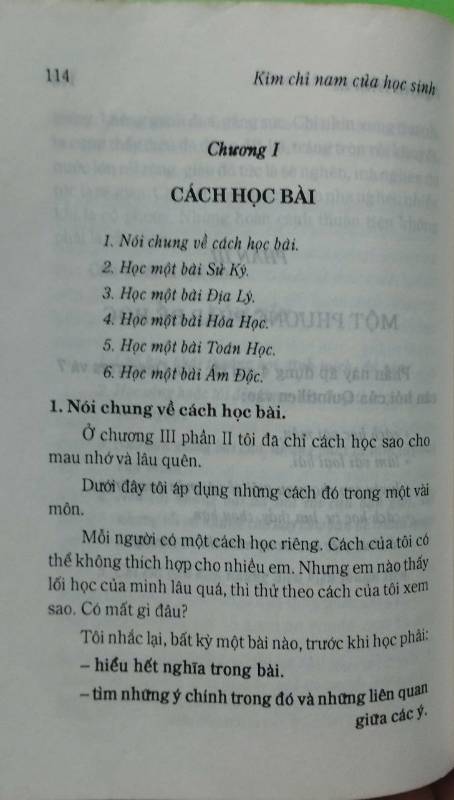 KIM CHỈ NAM CỦA HỌC SINH