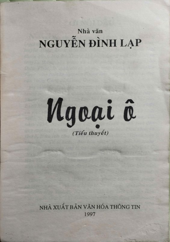 NGOẠI Ô NGUYỄN QUANG LẠP