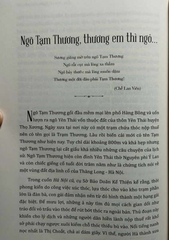 HÀ NỘI CHUYỆN XƯA PHỐ CŨ