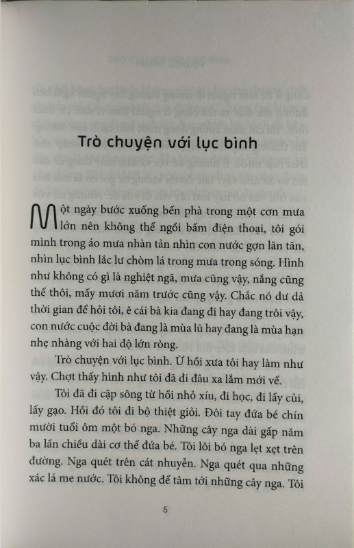 TRÒ CHUYỆN VỚI LỤC BÌNH