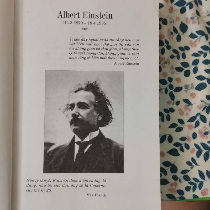 EINSTEIN- BẢN IN ĐẦU