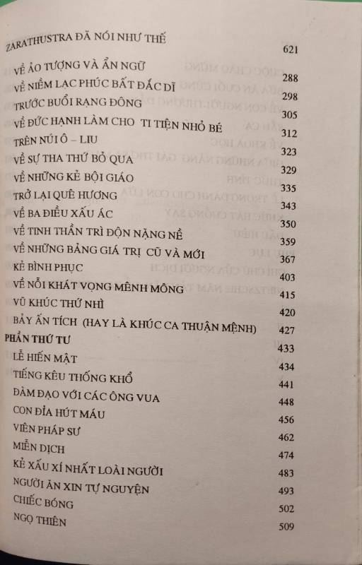 ZARATHUSTRA ĐÃ NÓI NHƯ THẾ