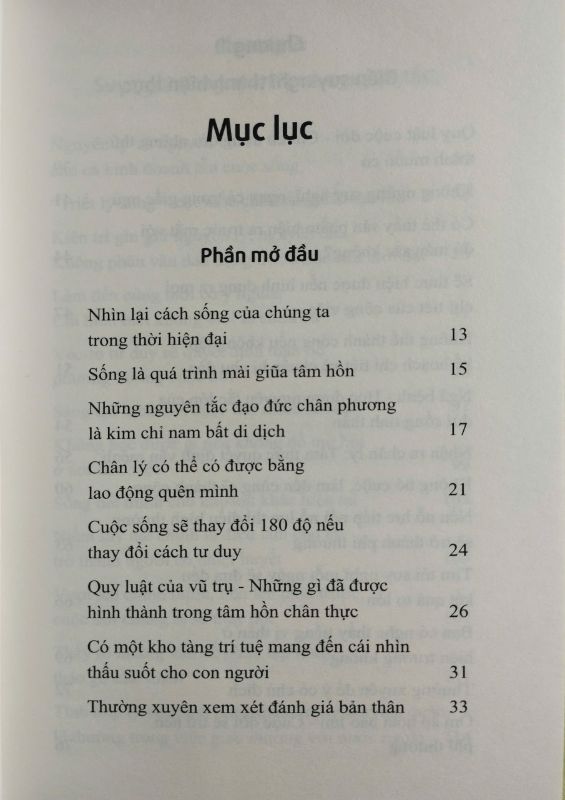 CÁCH SỐNG