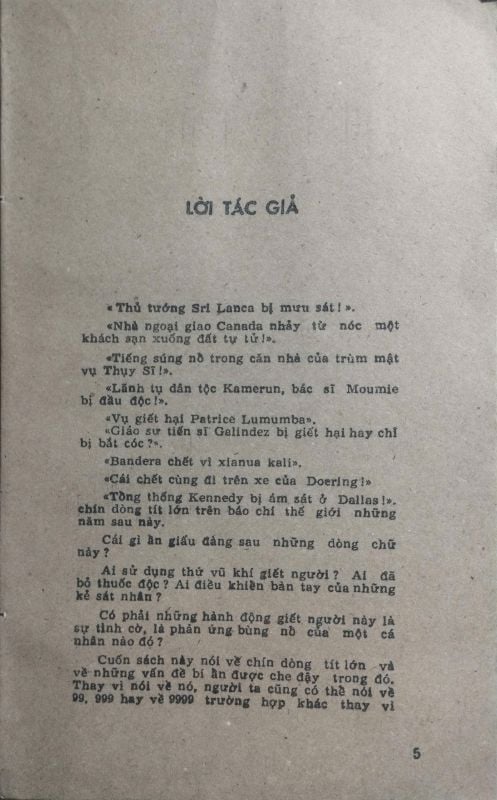 NHỮNG VỤ ÁN CHÍNH TRỊ NỔI TIẾNG THẾ GIỚI (2 TẬP)