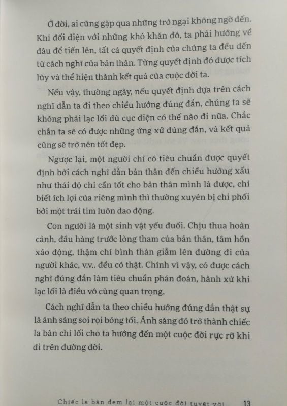 NGHĨ THIỆN ĐỂ CUỘC ĐỜI VÀ CÔNG VIỆC VIÊN MÃN