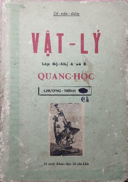 VẬT LÝ LỚP ĐỆ NHỊ-QUANG HỌC