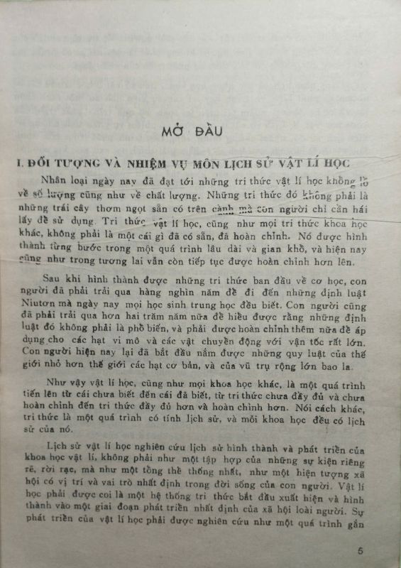 LỊCH SỬ VẬT LÍ HỌC BẢN 1986