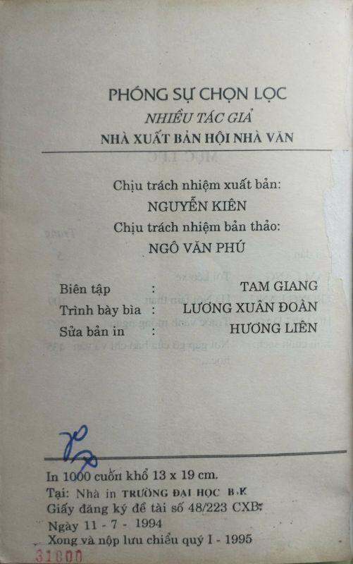 PHÓNG SỰ CHỌN LỌC