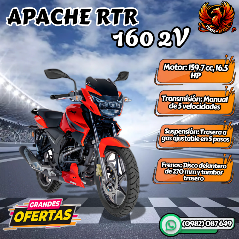 APACHE RTR 160 2V