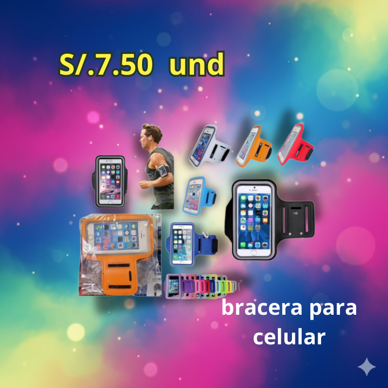 Bracera para celular