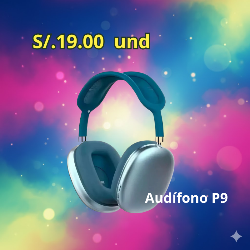 Audifono Bluetooth P9