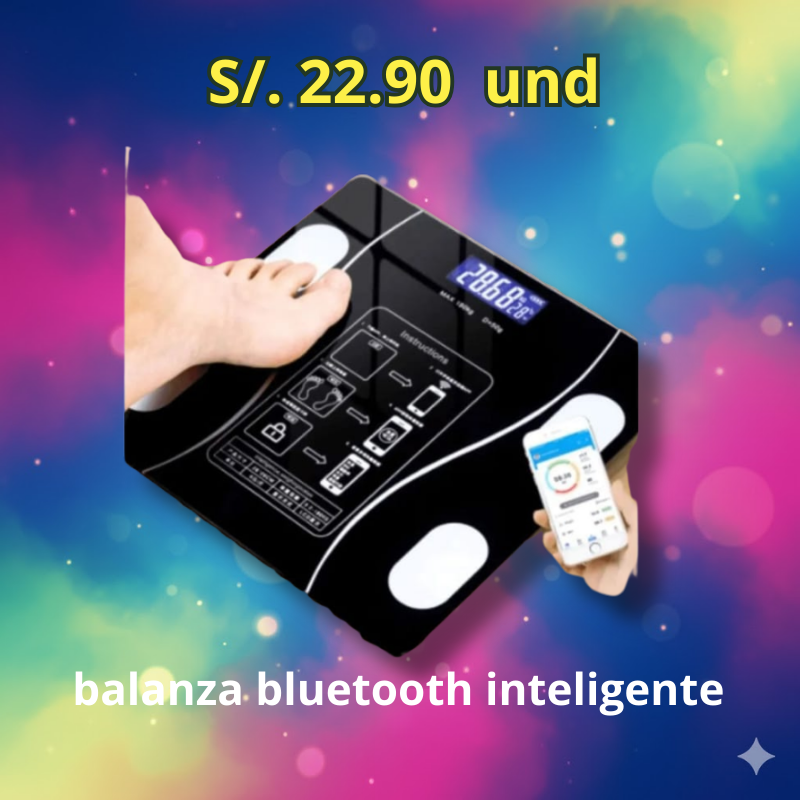 balanza bluetooth inteligente