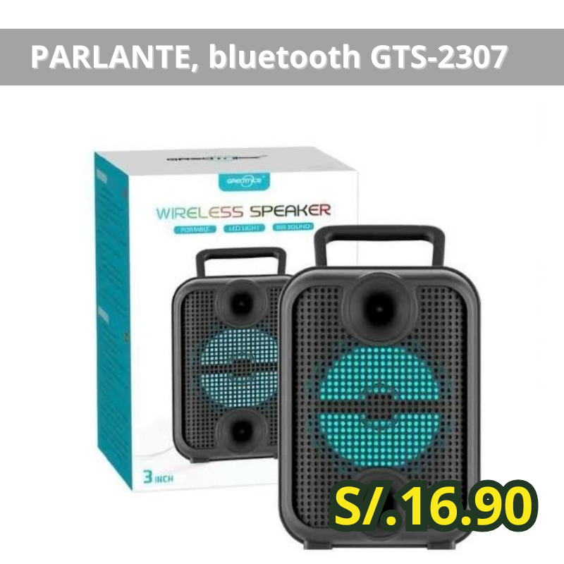PARLANTE, bluetooth GTS-2307