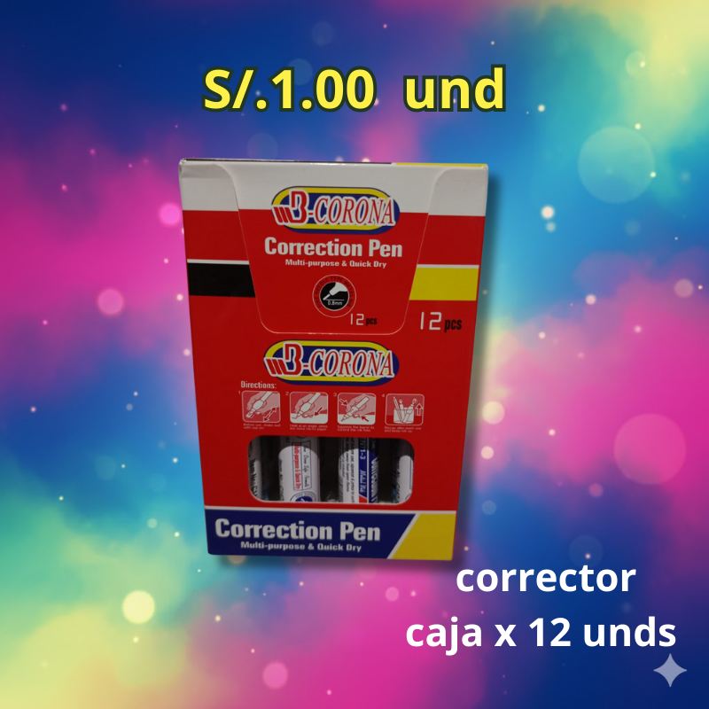 Corrector líquido