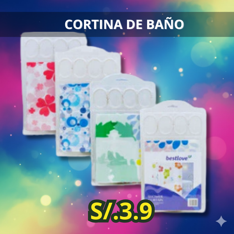 CORTINA DE BAÑO