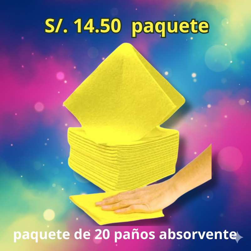 Paños absorventes