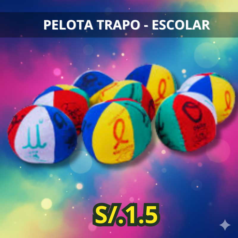 PELOTA TRAPO- ESCOLAR