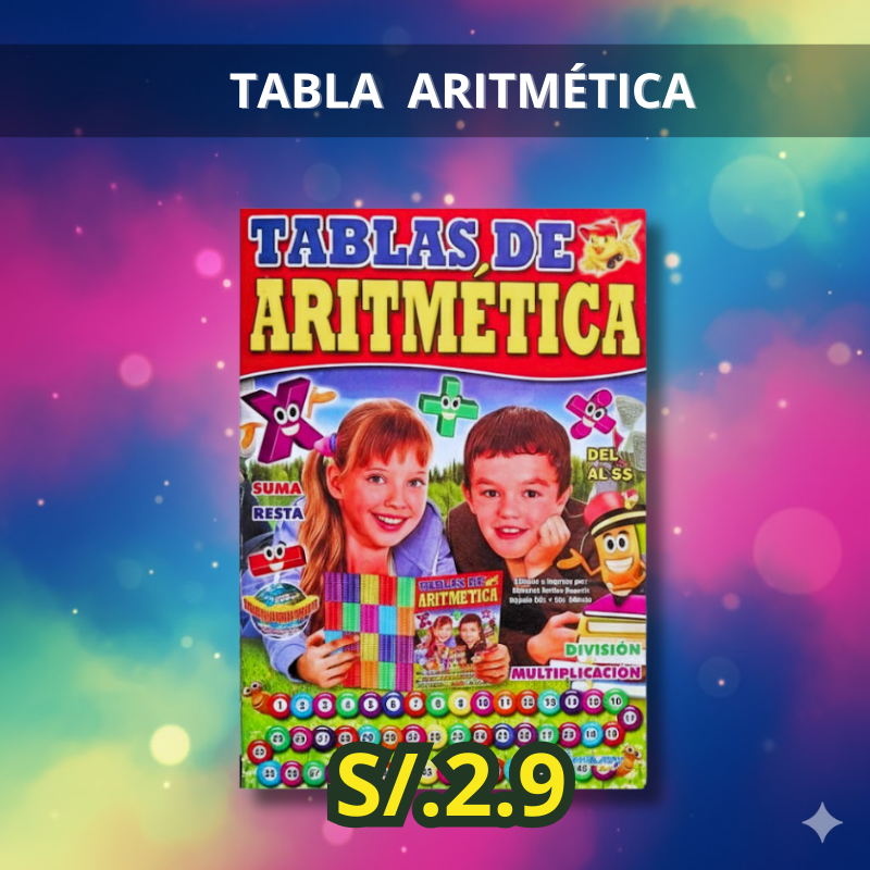 TABLA ARITMÉTICA