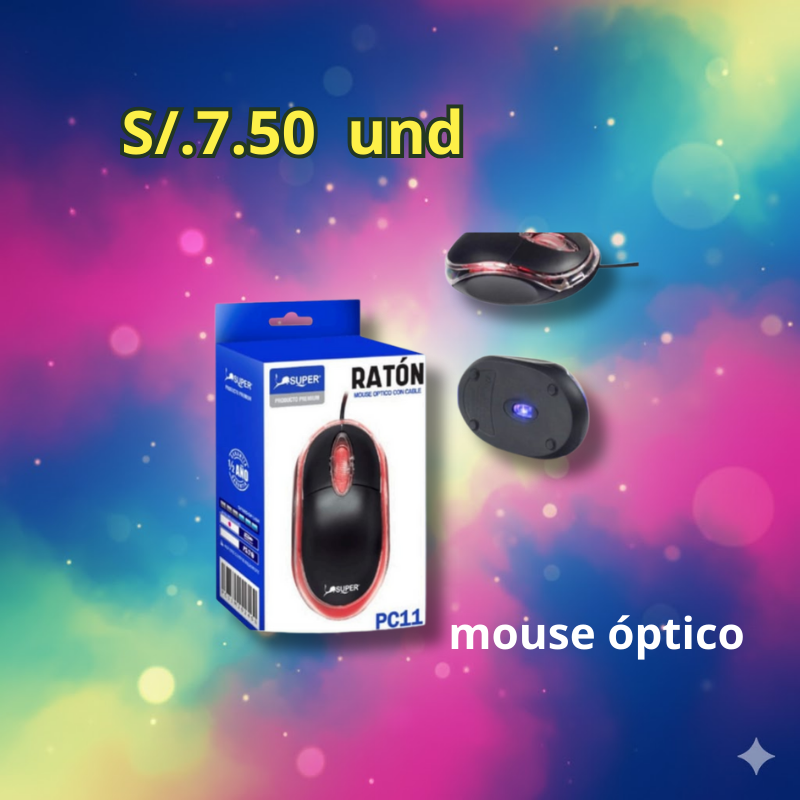 Mouse alámbrico