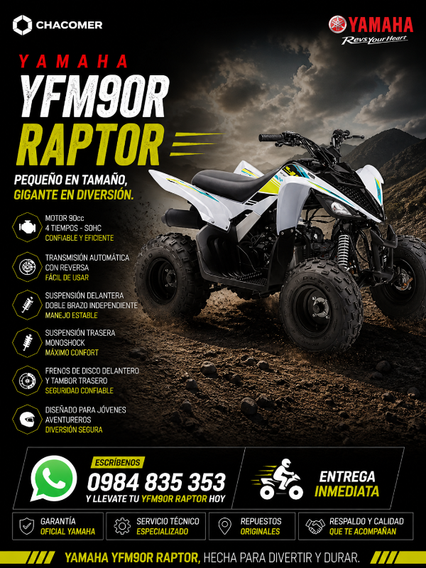 YFM90R RAPTOR