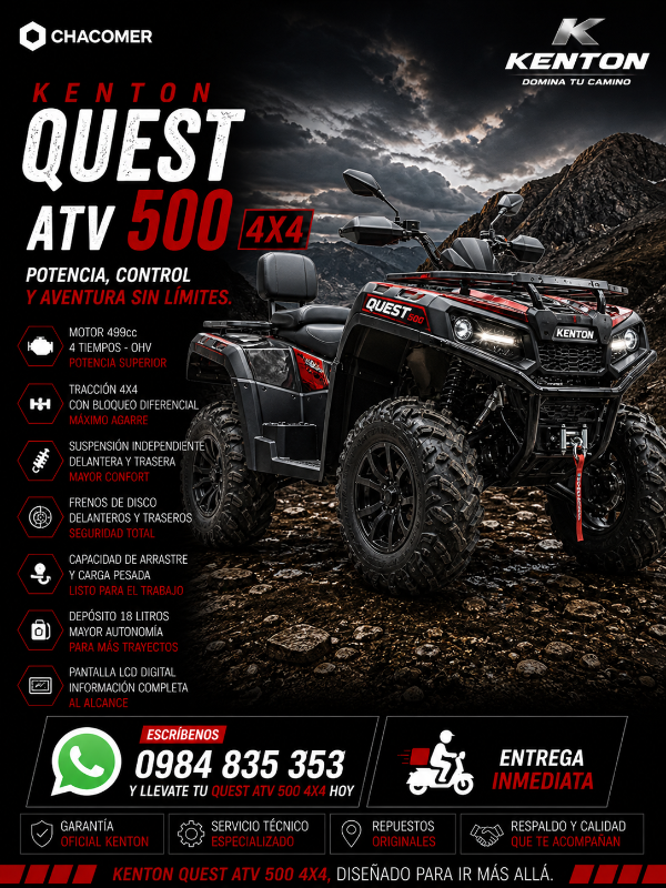 Quest 500 4x4