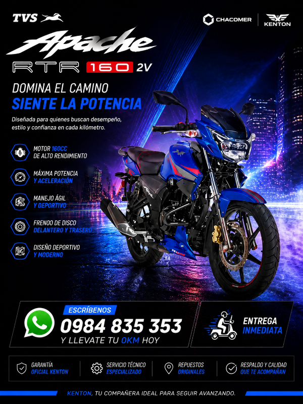 APACHE RTR 160 2V