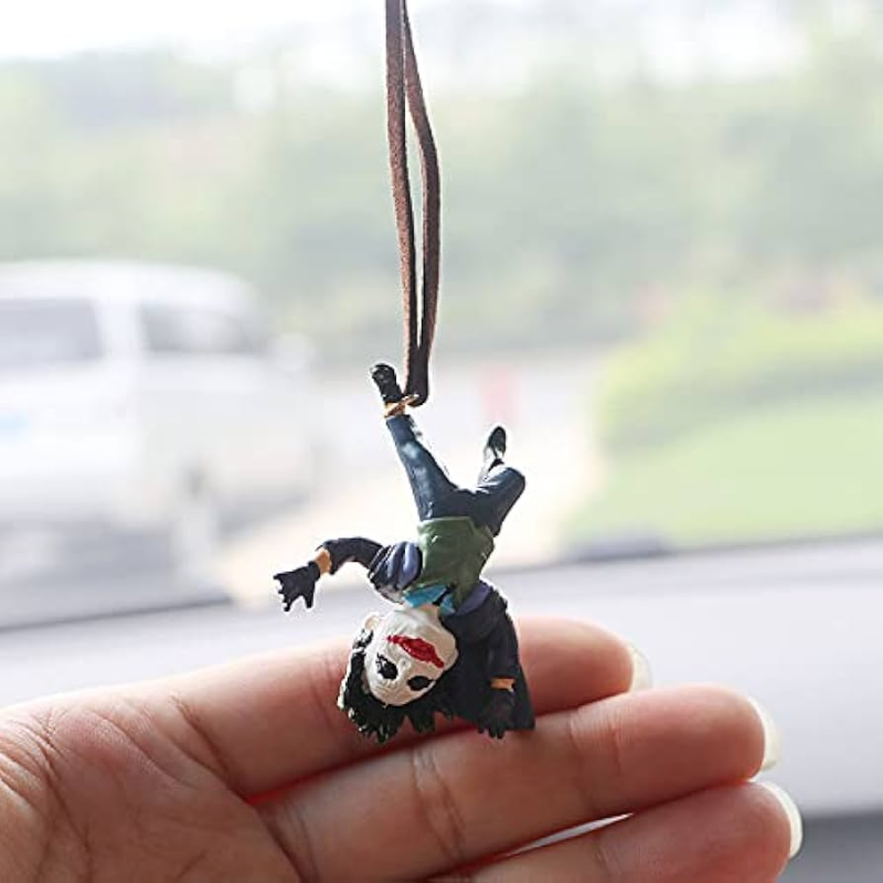 Joker Miniature Car Mirror Hanger