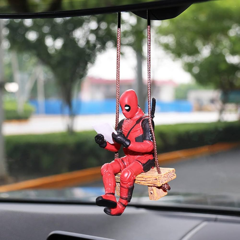 Deadpool Miniature Car Mirror Hanger