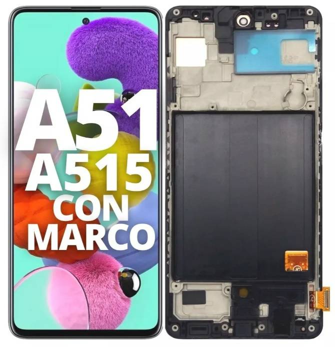 Modulo Samsung - A51 Oled - Con marco - Big size - (Cod. 43)