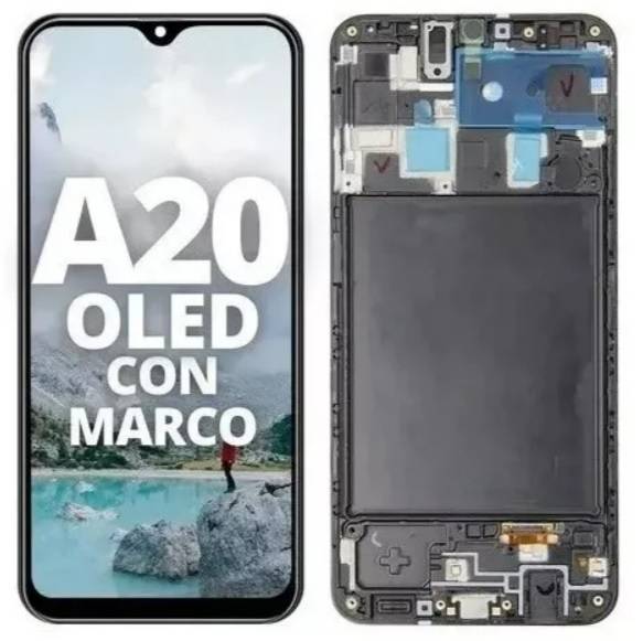 Modulo Samnsung - A20 Oled - Con marco - (MS034)