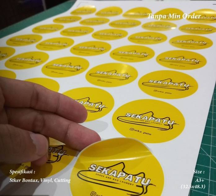 STIKER BONTAK + CUTTING