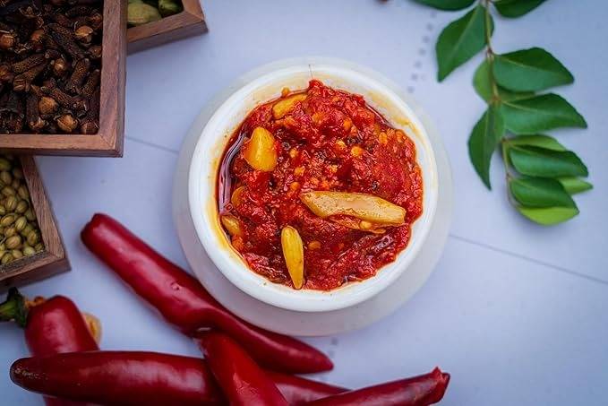 Pandu Mirchi Pachadi 
(పండు మిర్చి పచ్చడి)