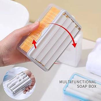 Multifunctional soap roller box