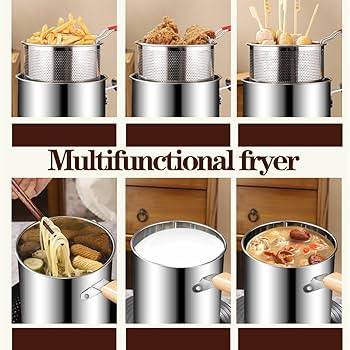 Deep frying pot