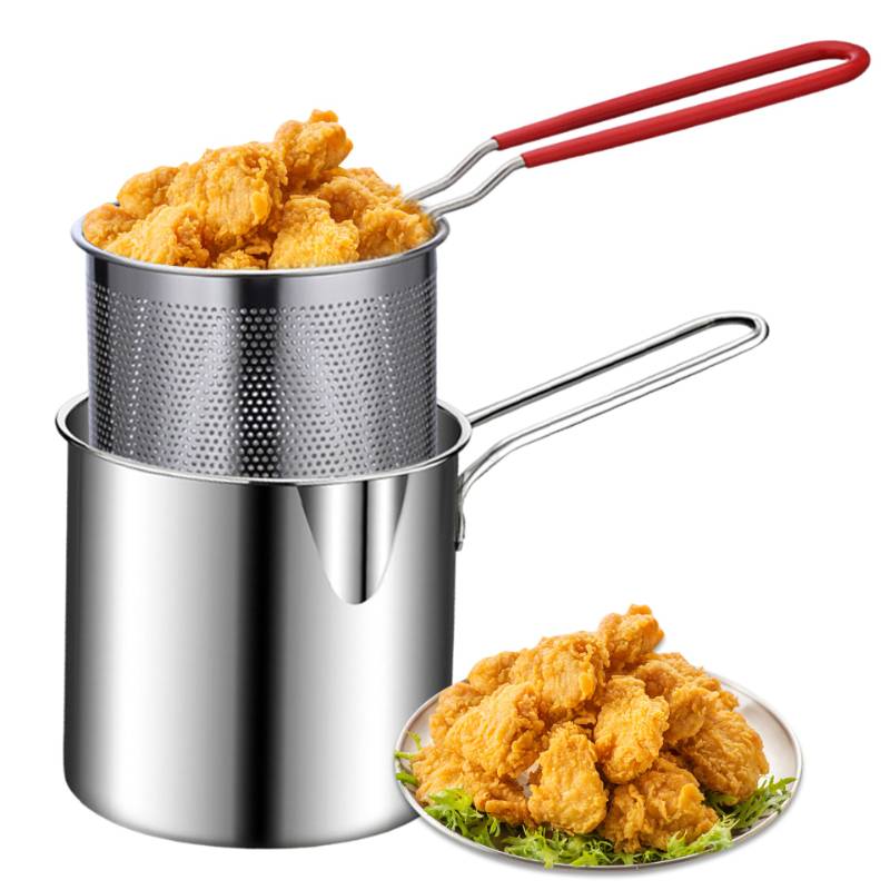 Deep frying pot