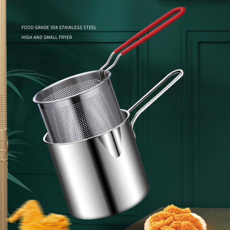 Deep frying pot
