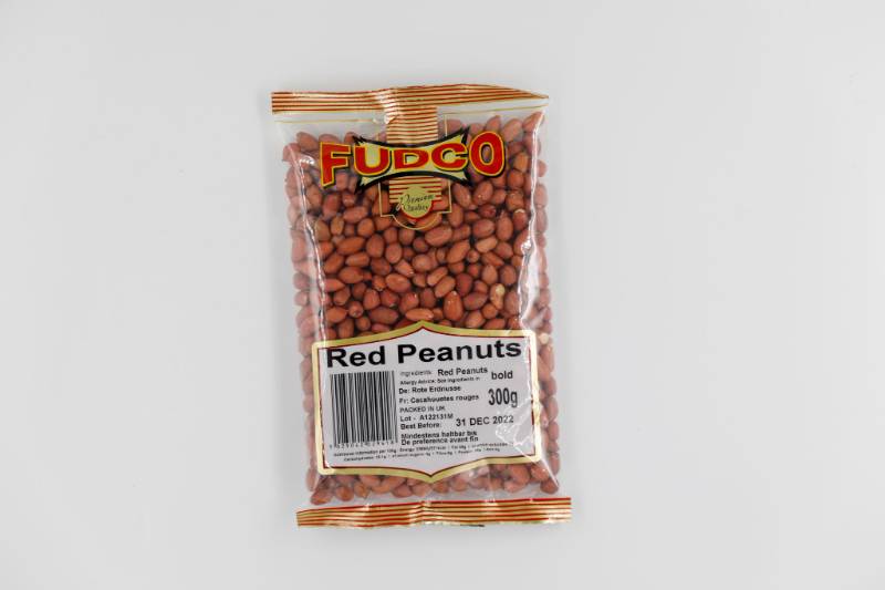 Fudco Peanuts Red Js Tray (300 g)