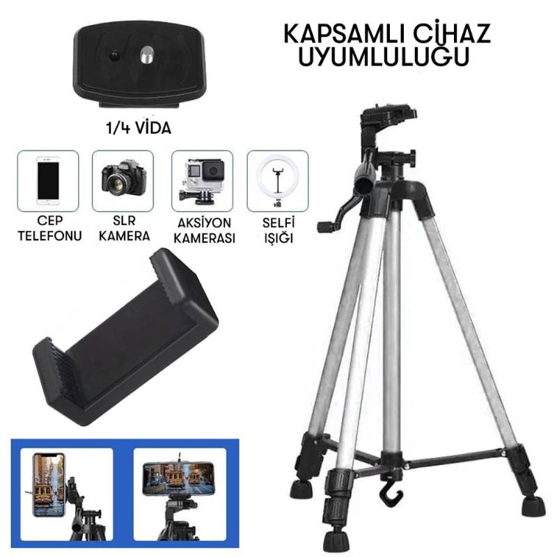 3366 Orta Boy Tripod