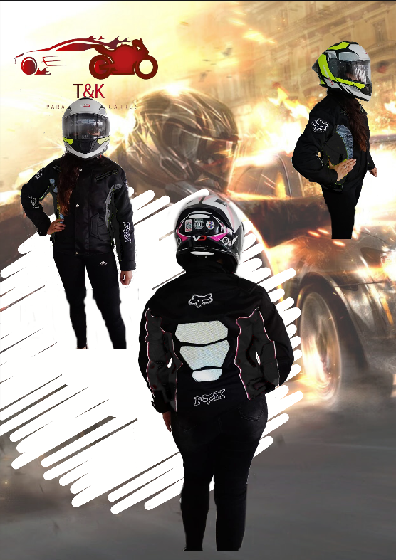 Chaqueta De Protección Para Moto Dama